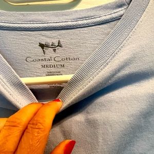 Soft Coastal Cotton Men’s T-shirt sz medium